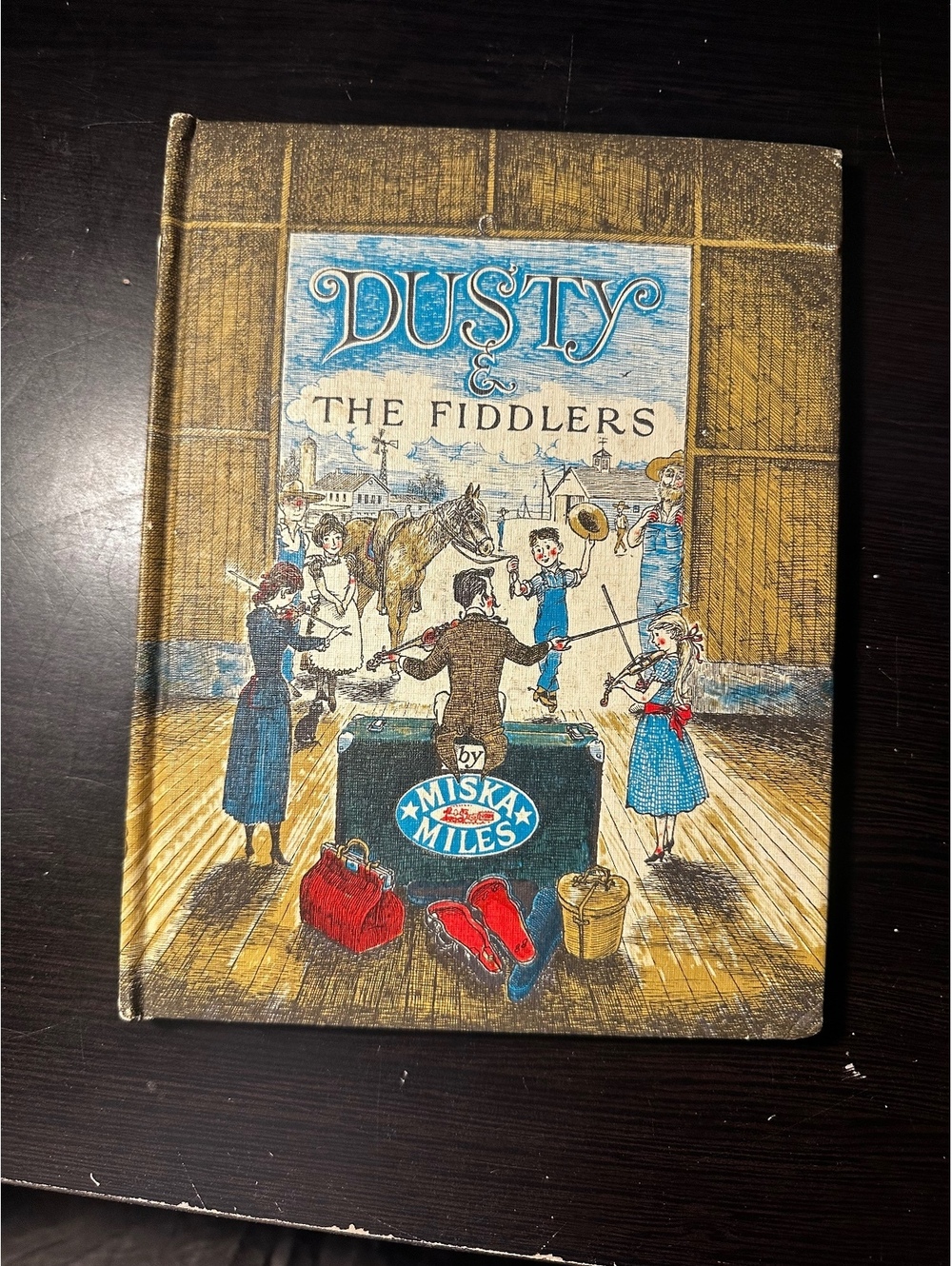 Dusty & The Fiddlers by Miska Miles - Vintage Children's Book